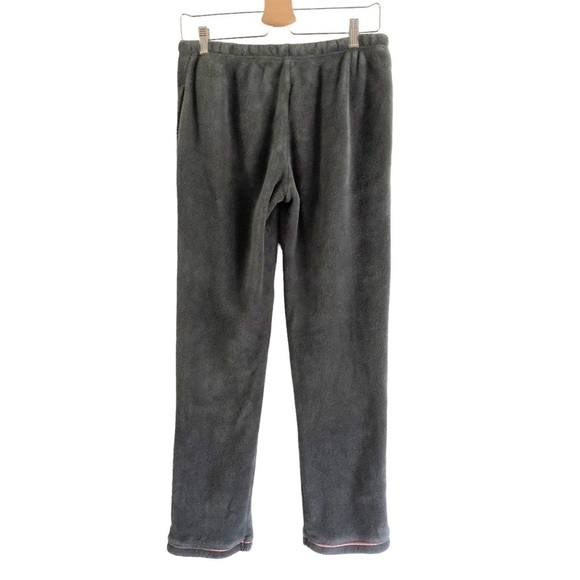 Frankie & Johnny Plush Pajamas Gray Size Large - Picture 10 of 12